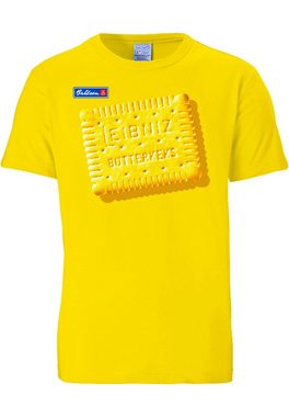 LOGOSHIRT T-Shirt Leibniz Keks mit tollem Frontdruck