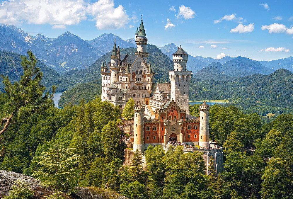 Castorland Puzzle Glanz von Neuschwanstein, Bayern, günstig online kaufen