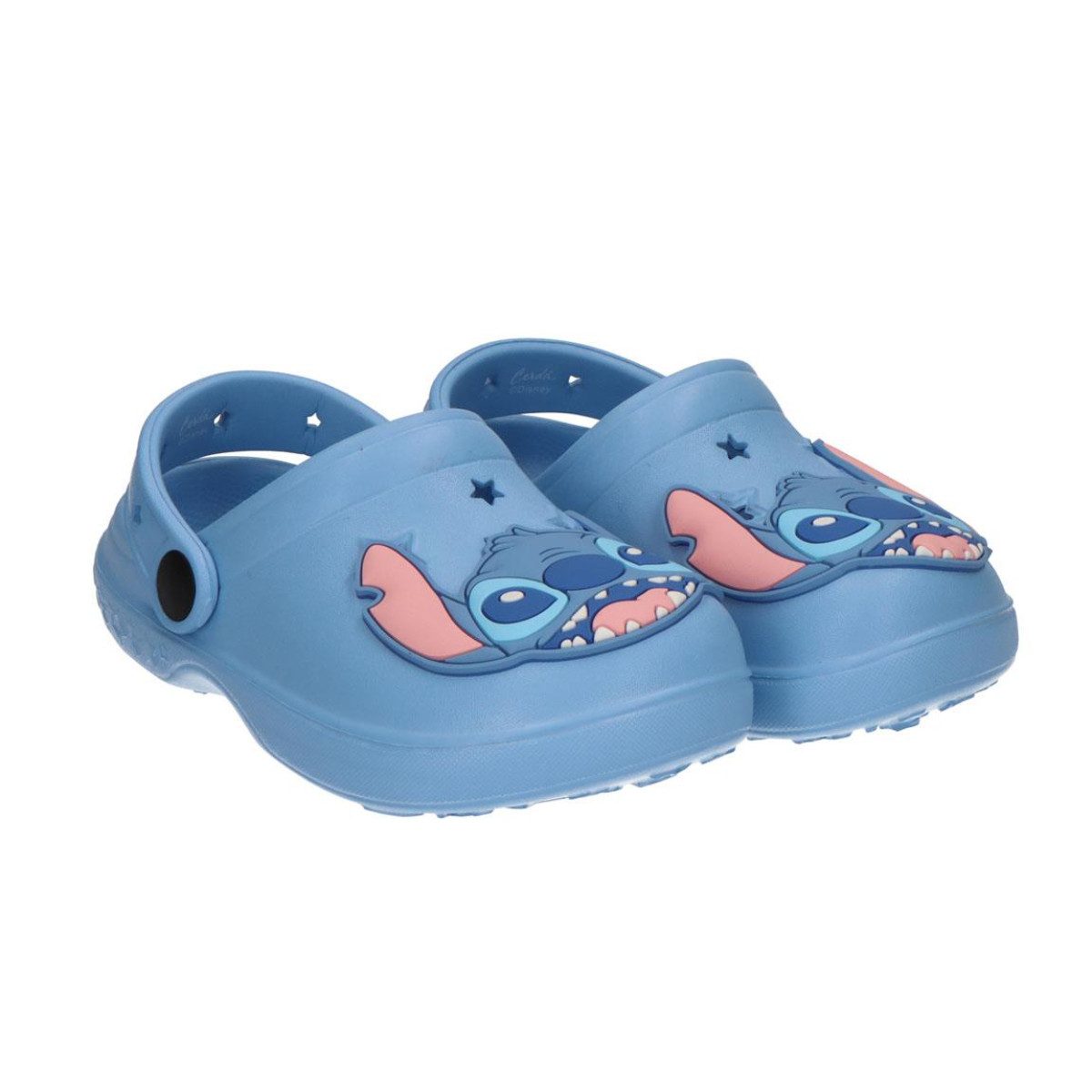 Disney Stitch Kinder Clogs mit Pins, bequeme Badeschuhe und Gartenschuhe Clog