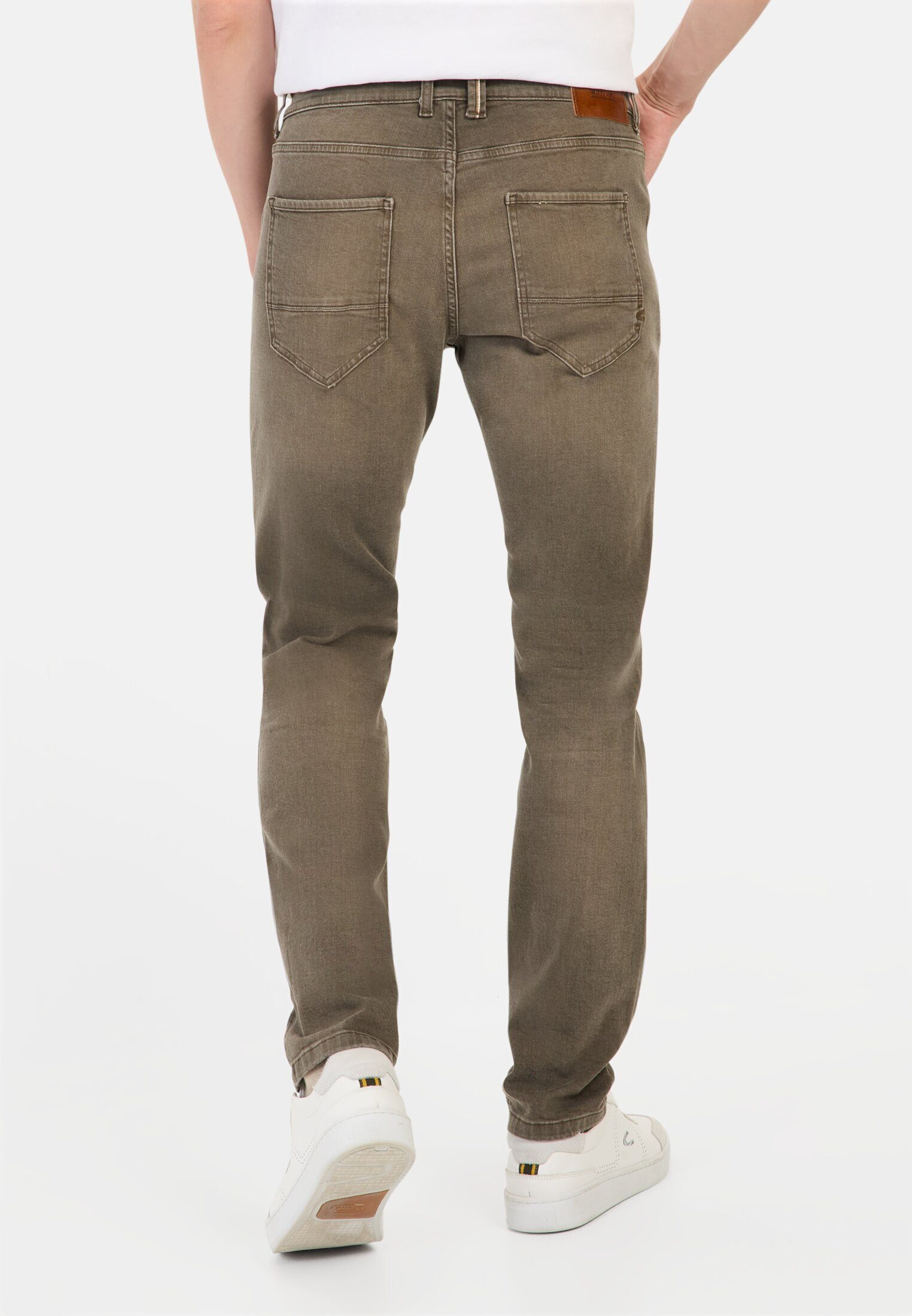 camel active 5-Pocket-Jeans aus Baumwolle Slim günstig online kaufen