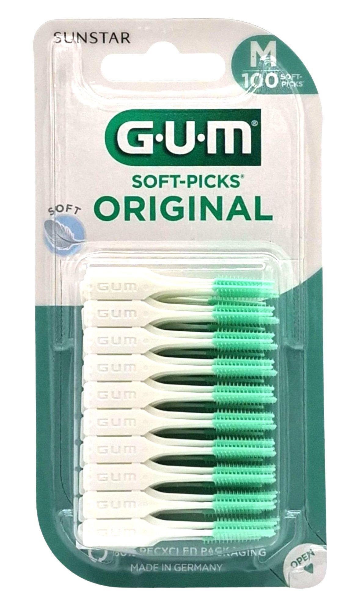GUM Interdentalbürsten GUM Soft-Picks Original Medium 100 Stück