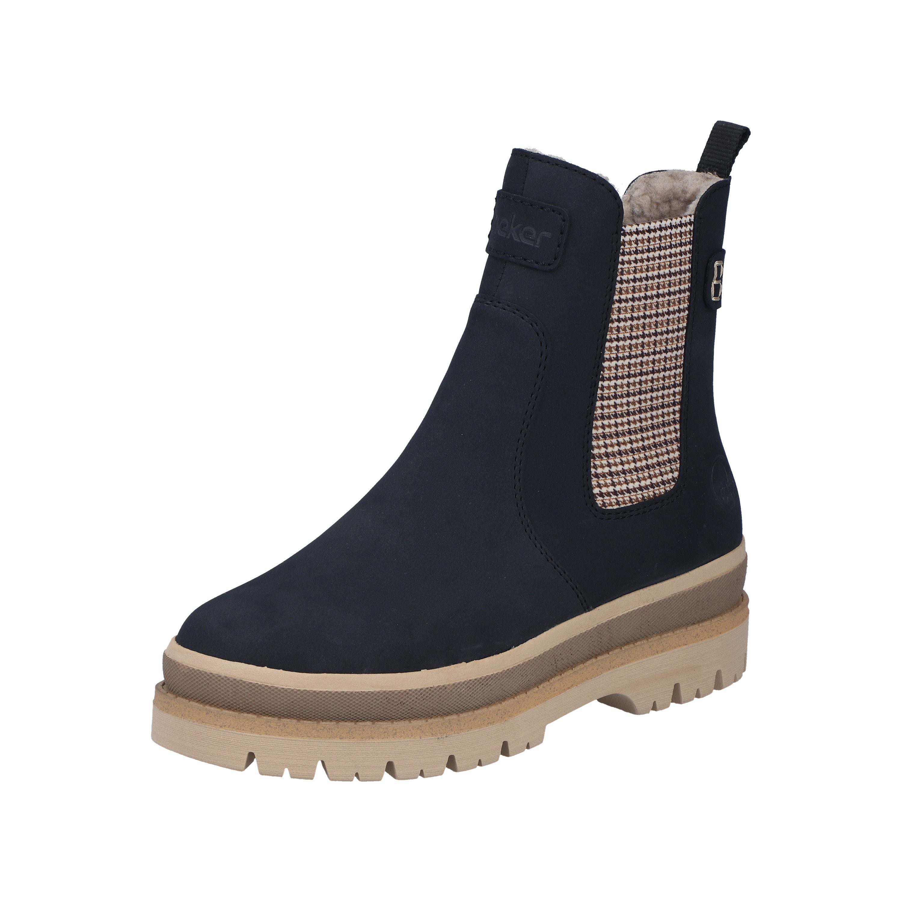 Rieker Winterboots Chelseaboots, Plateauboots, Stiefelette mit Innenreißverschluss