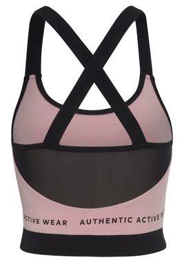 vivance active Crop-Top -Sporttop mit Racerback