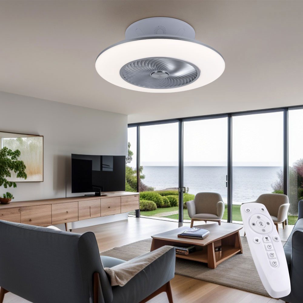 JUST LIGHT Deckenventilator, LED Decken Ventilator günstig online kaufen