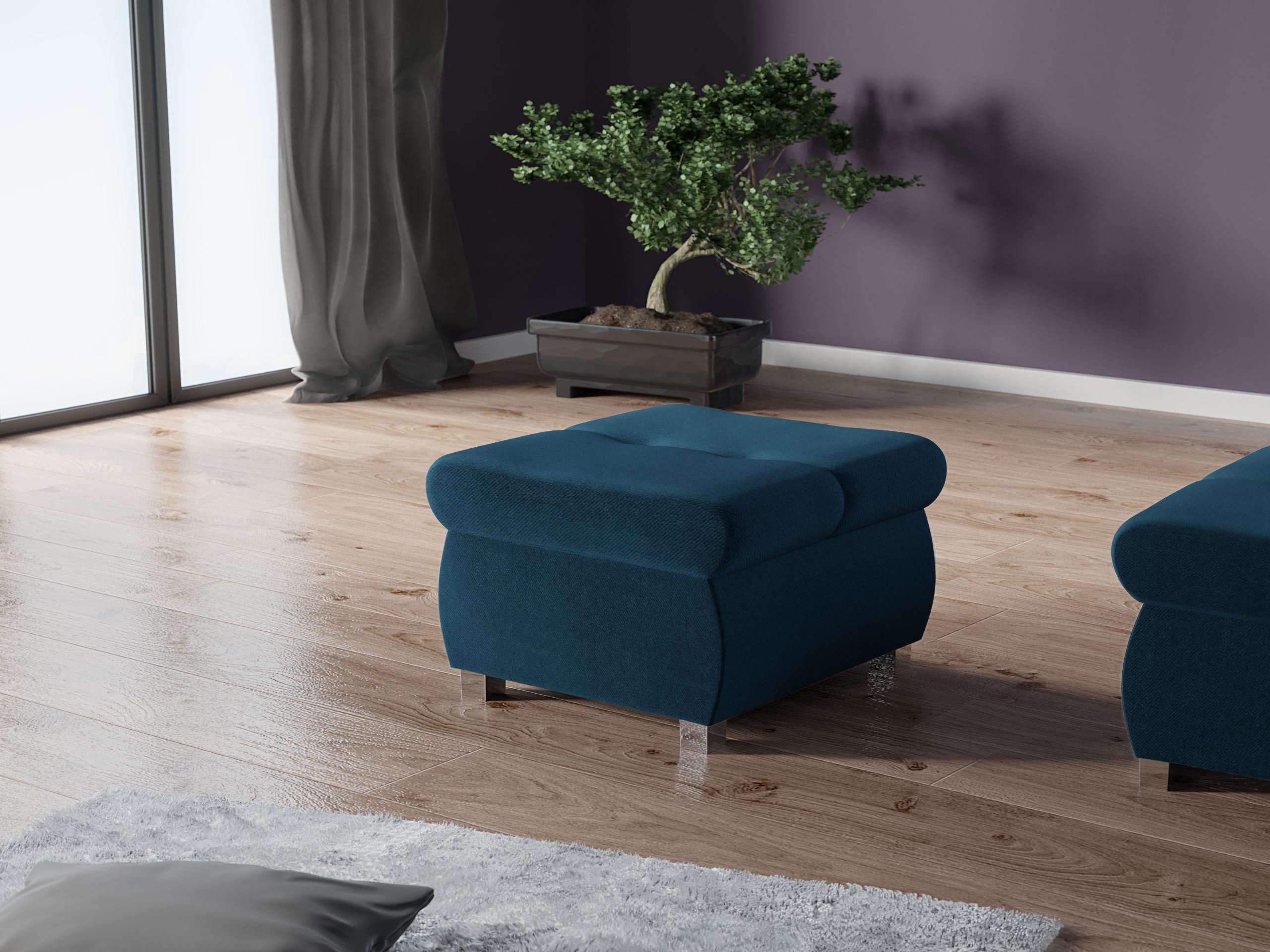 MIRJAN24 Polsterhocker Orkan Klein, Holzkonstruktion, 60x60x39 günstig online kaufen
