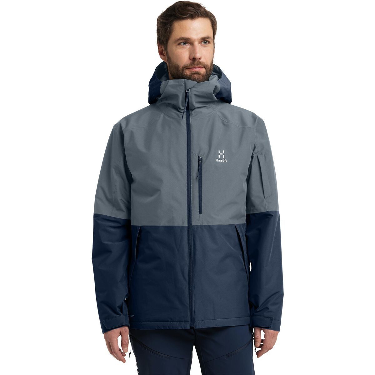 Haglöfs Skijacke Gondol Insulated Jacket Men Vielseitige, leichte und umweltfreundliche Herrenjacke, ideal für