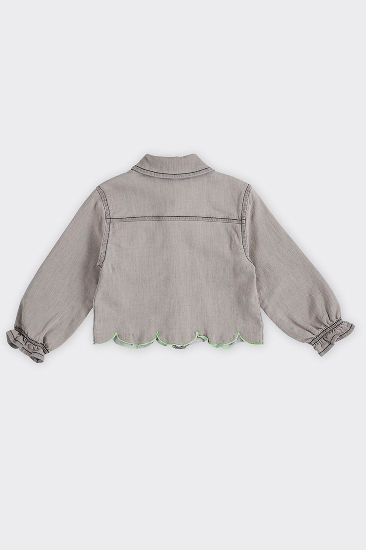 Panco Windbreaker Jeansjacke mit Stickereien für Babys