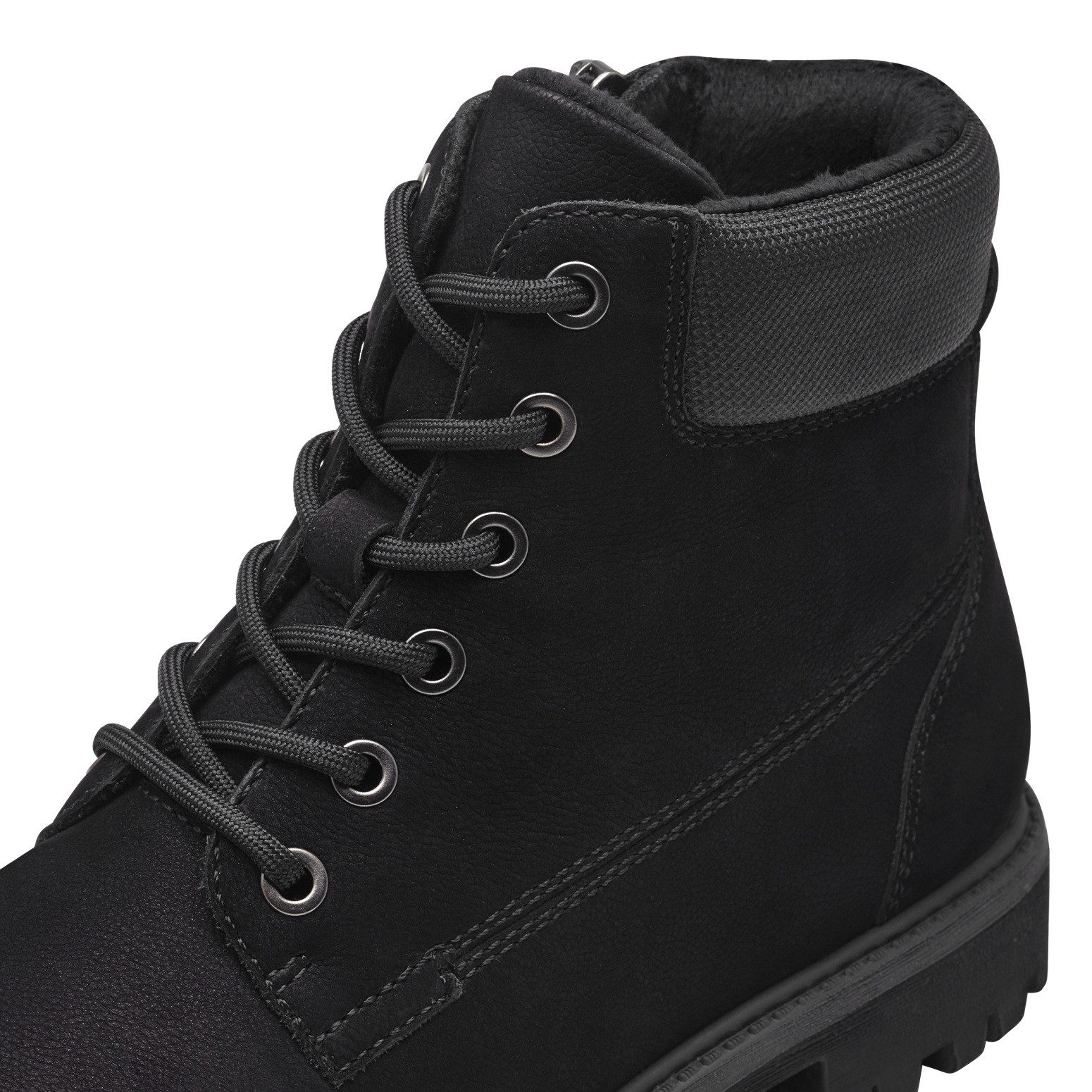 Tamaris Lederstiefelette Schnürboots