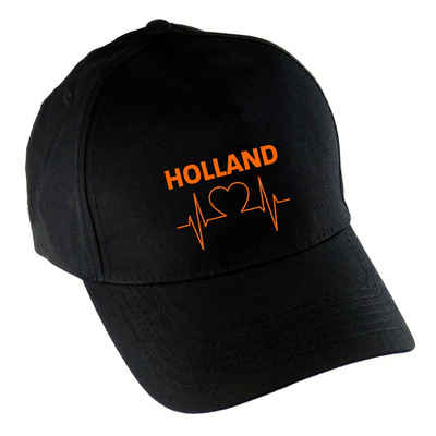 multifanshop Baseball Cap Holland - Herzschlag - Mütze