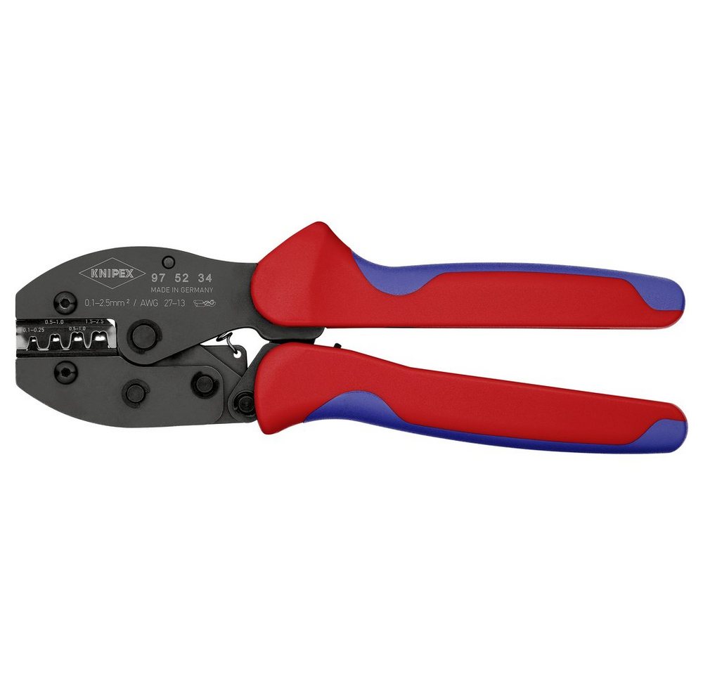 Thumbnail - Knipex Crimpzange Knipex PRECIFORCE 97 52 34 Crimpzange Unisolierte, offene Steckverbin