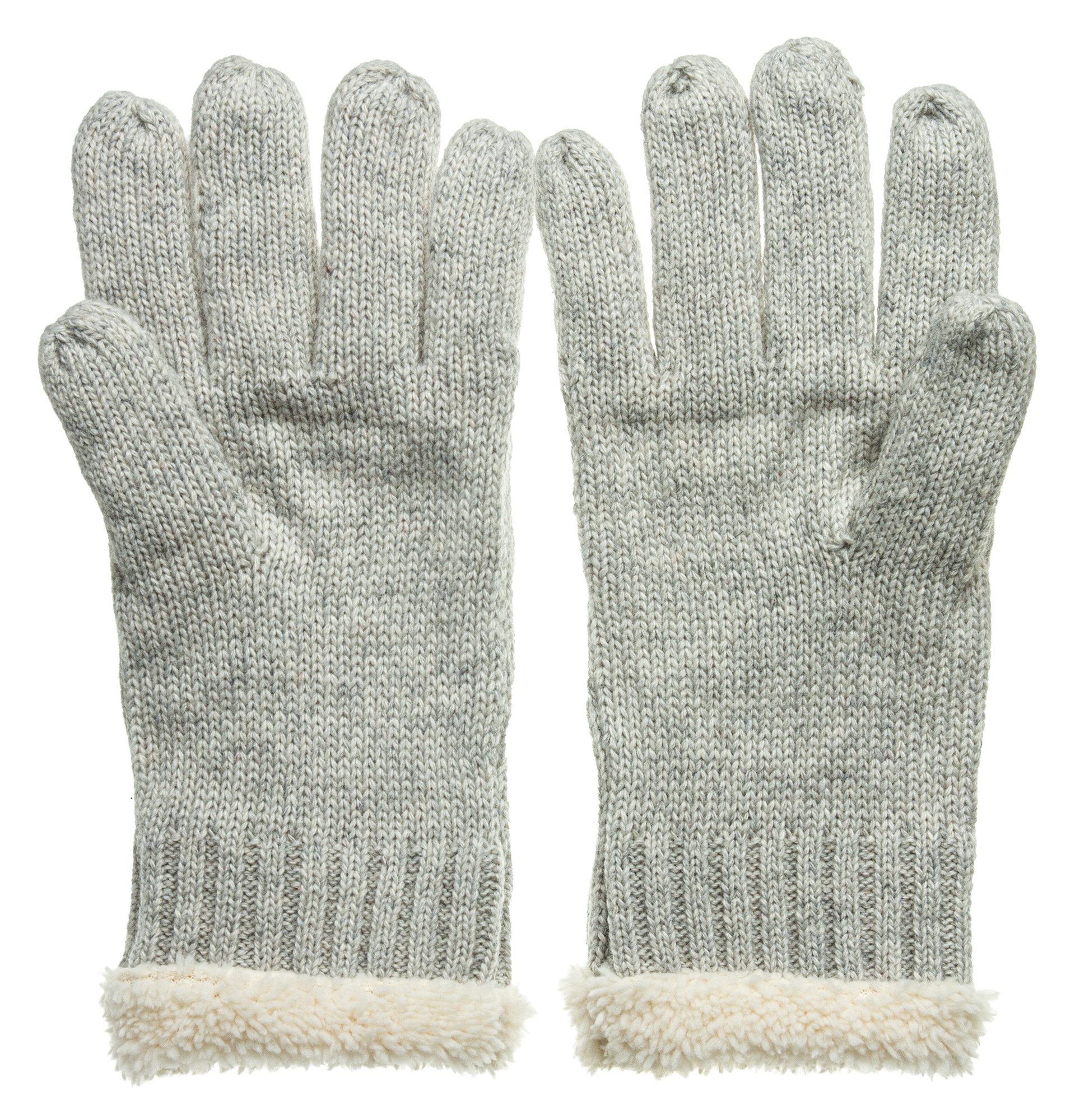Caspar Strickhandschuhe GLV009 warm gefütterte Damen Strick Handschuhe