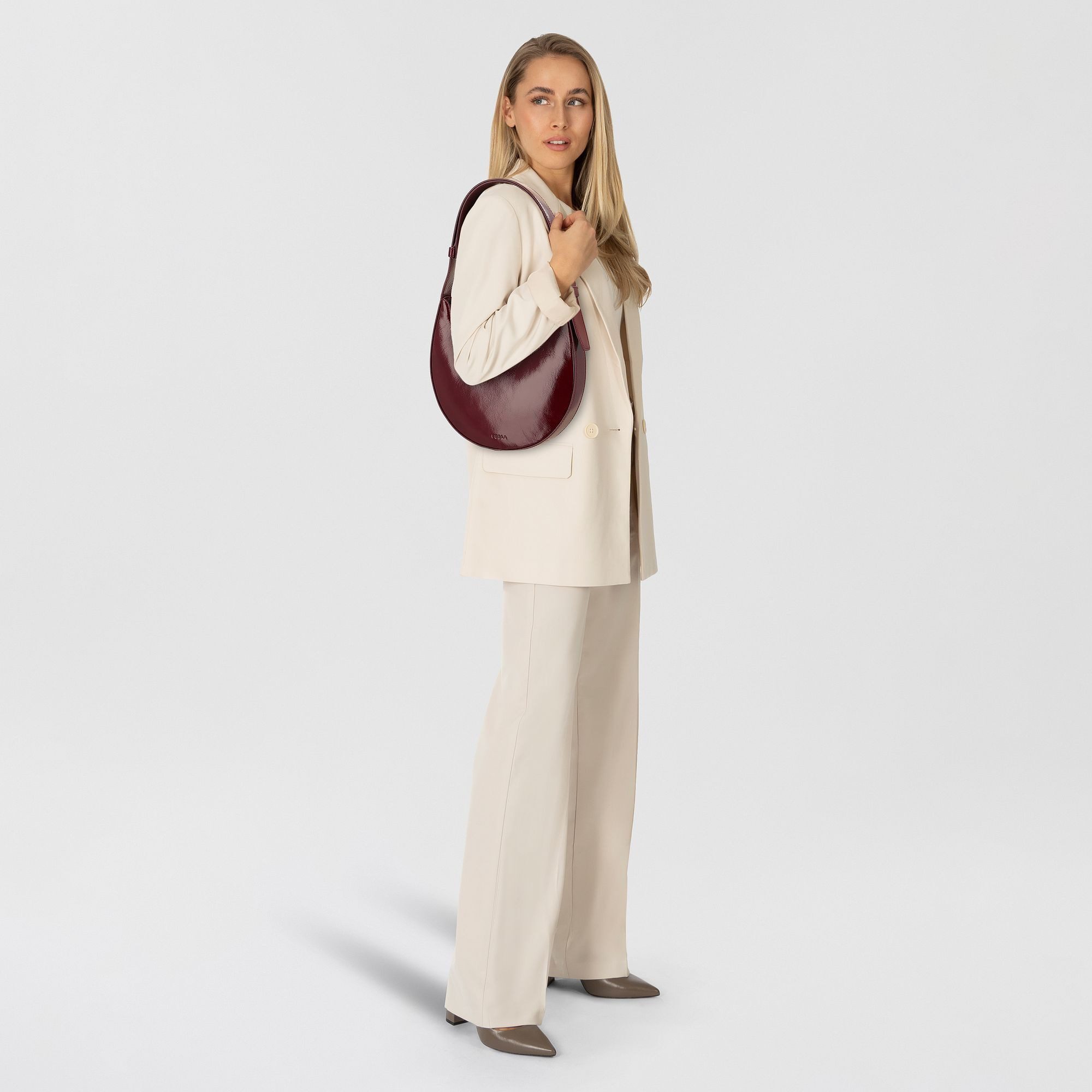 Furla Schultertasche Delizia, Leder