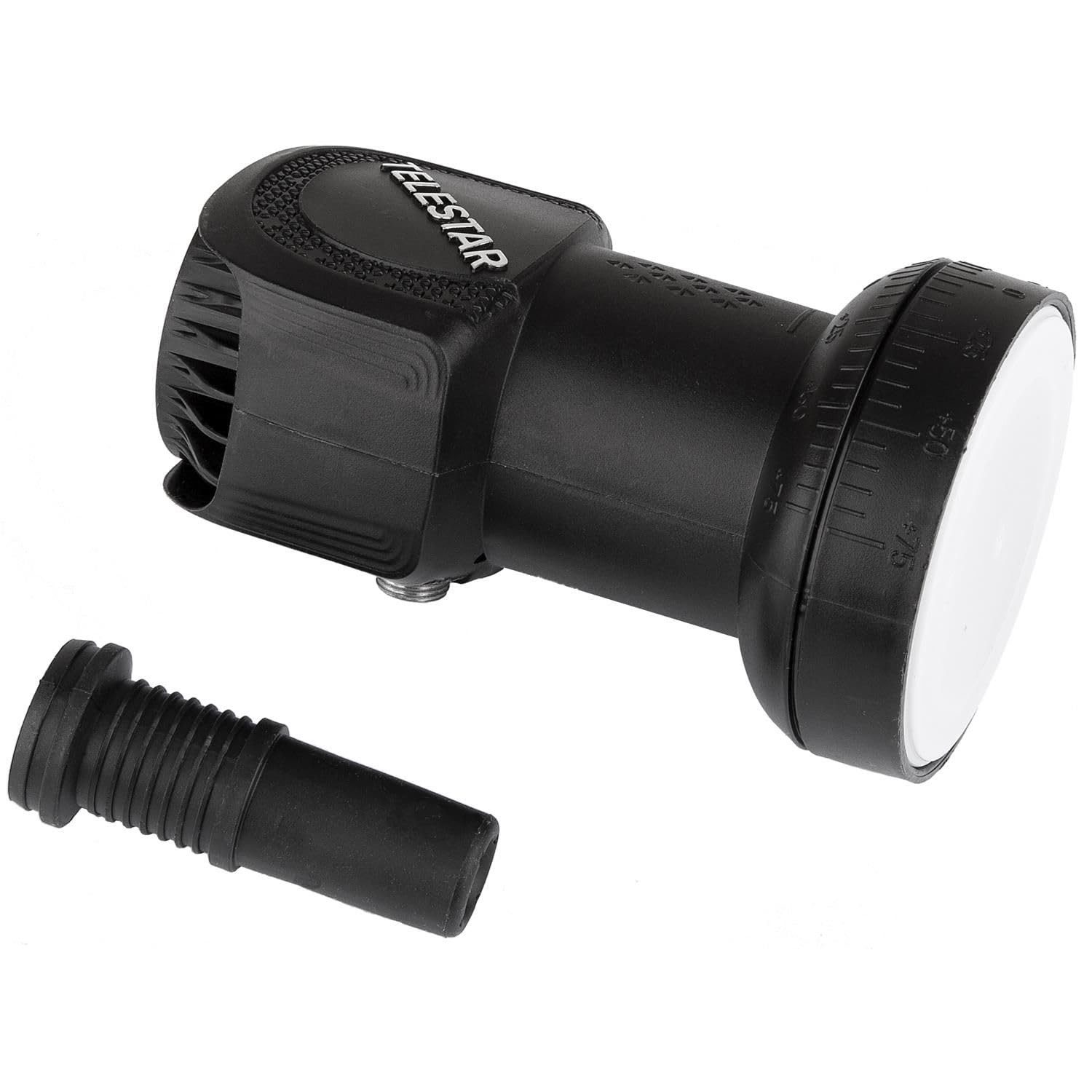 TELESTAR SkySingle HC Universal-Single-LNB (Einzel-LNB mit Wetterschutz und 40mm Feedaufnahme)