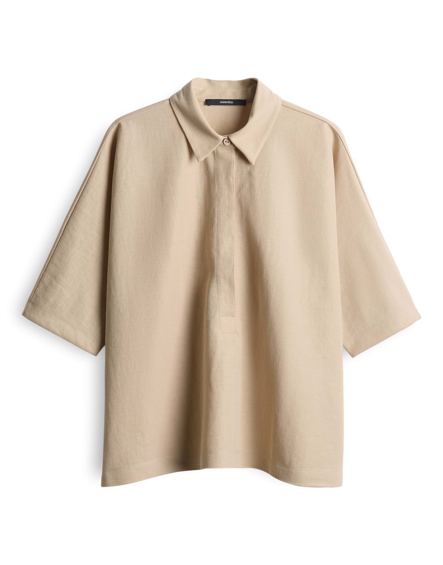someday Kurzarmbluse ZUNYA POLO aus nachhaltigem günstig online kaufen