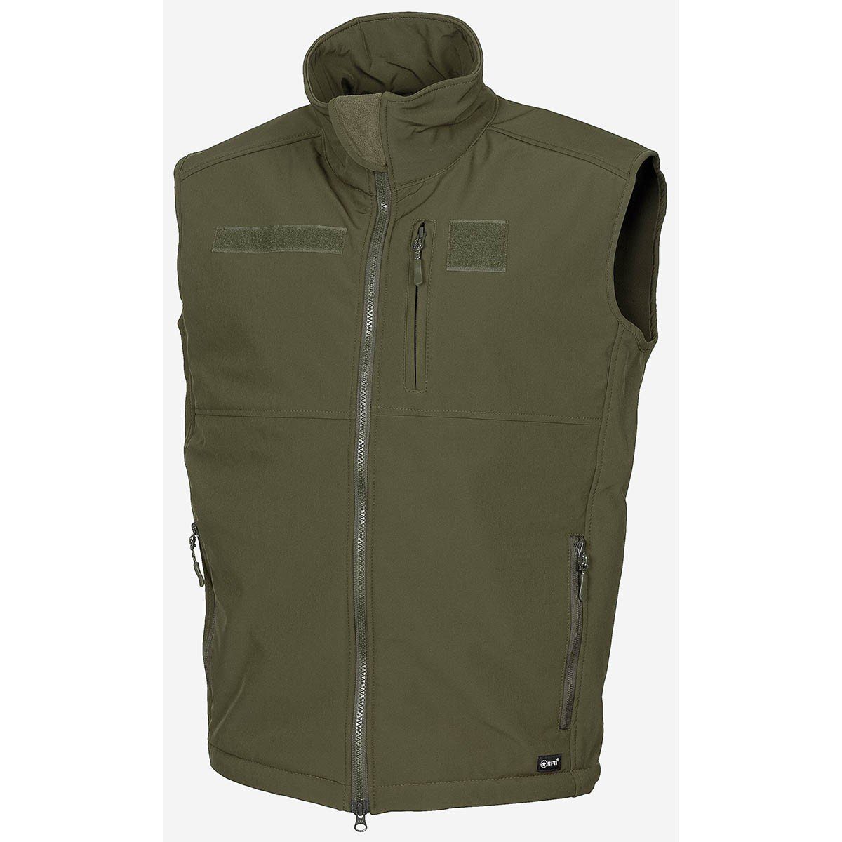 MFH Anglerweste Soft Shell Weste, "Allround", oliv L günstig online kaufen