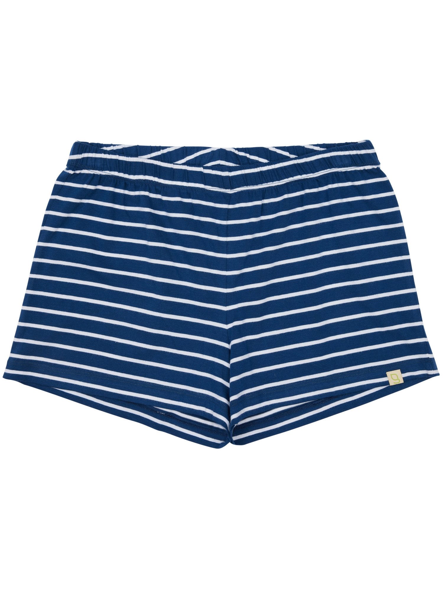 Pyjamashorts mit Streifen