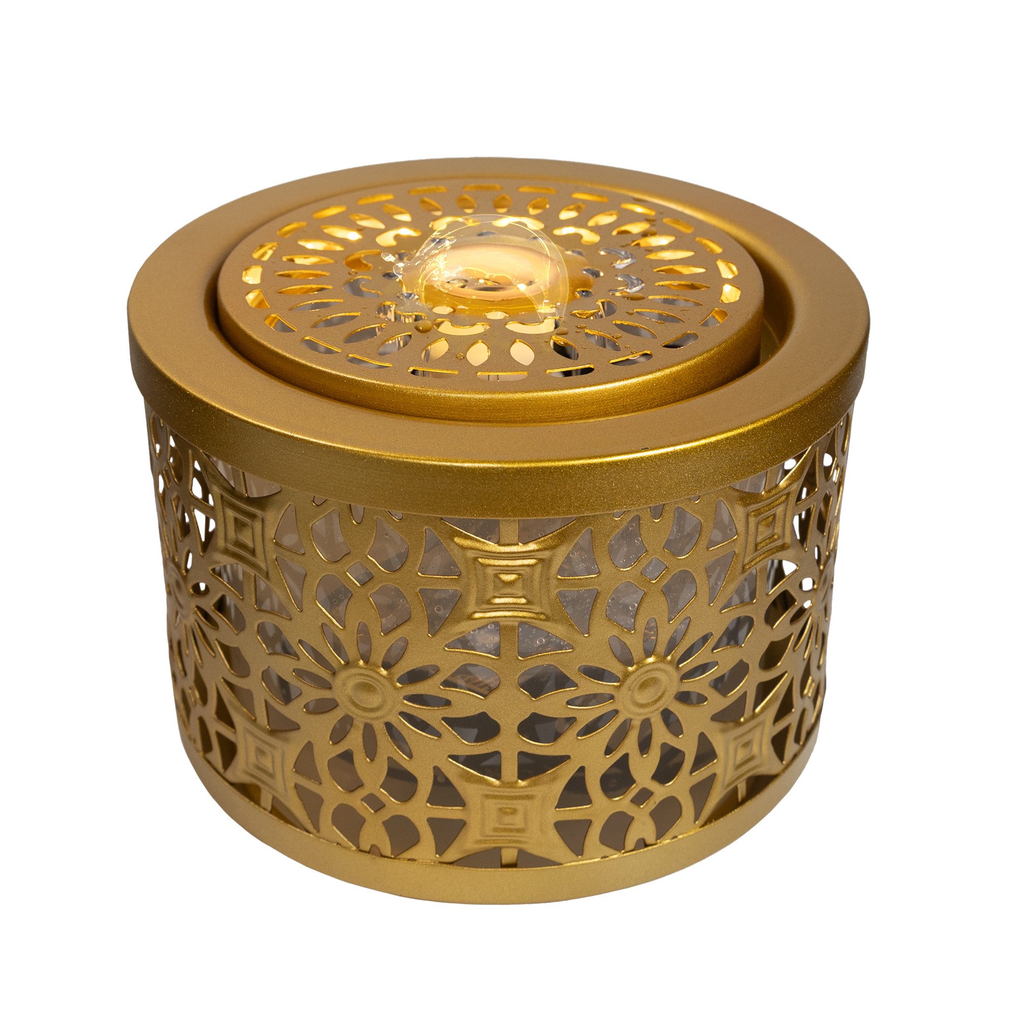 Lemodo Zimmerbrunnen Dekobrunnen mit indirekter Beleuchtung, 19 cm Breite günstig online kaufen