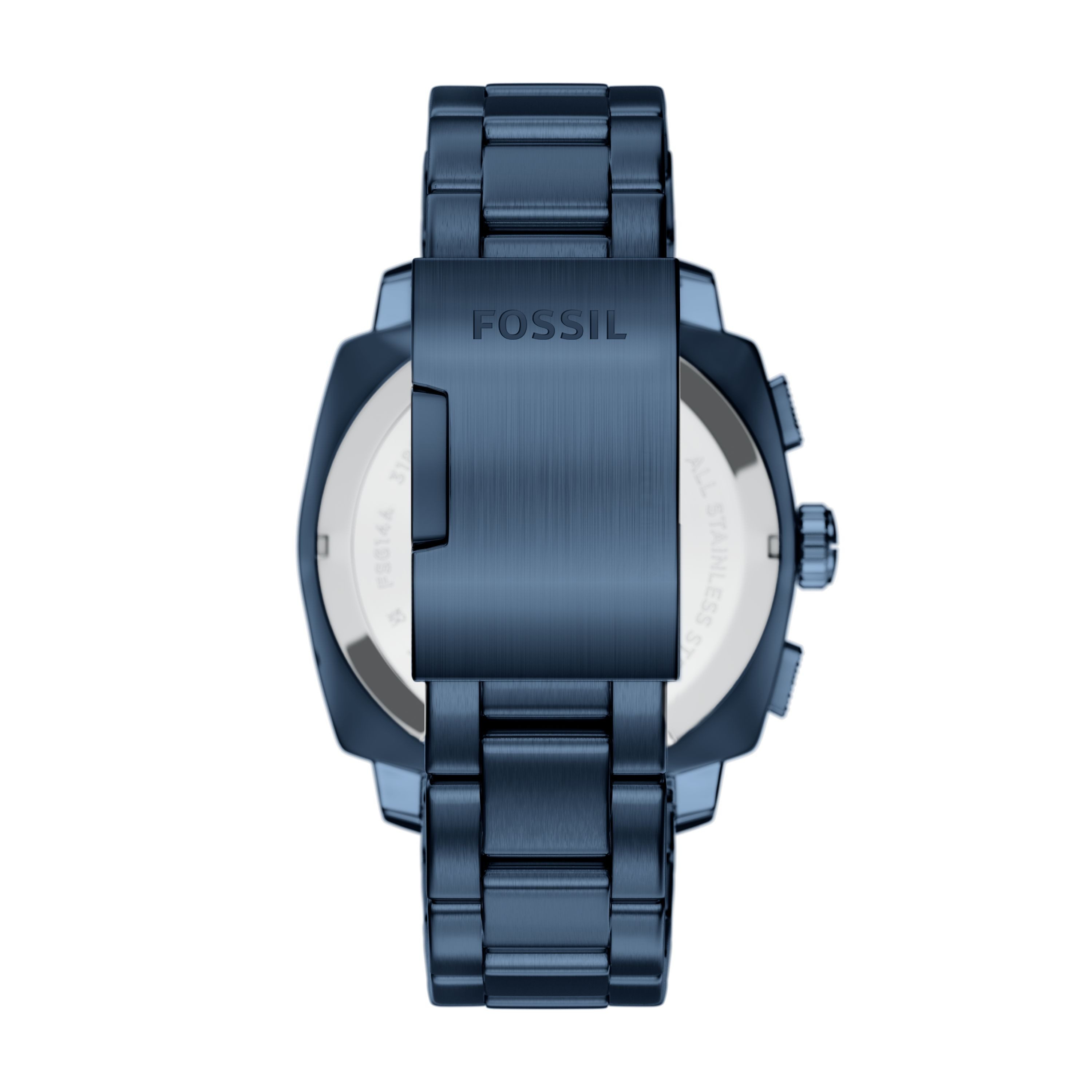 Fossil Quarzuhr Armbanduhr - EVERETT Edelstahl