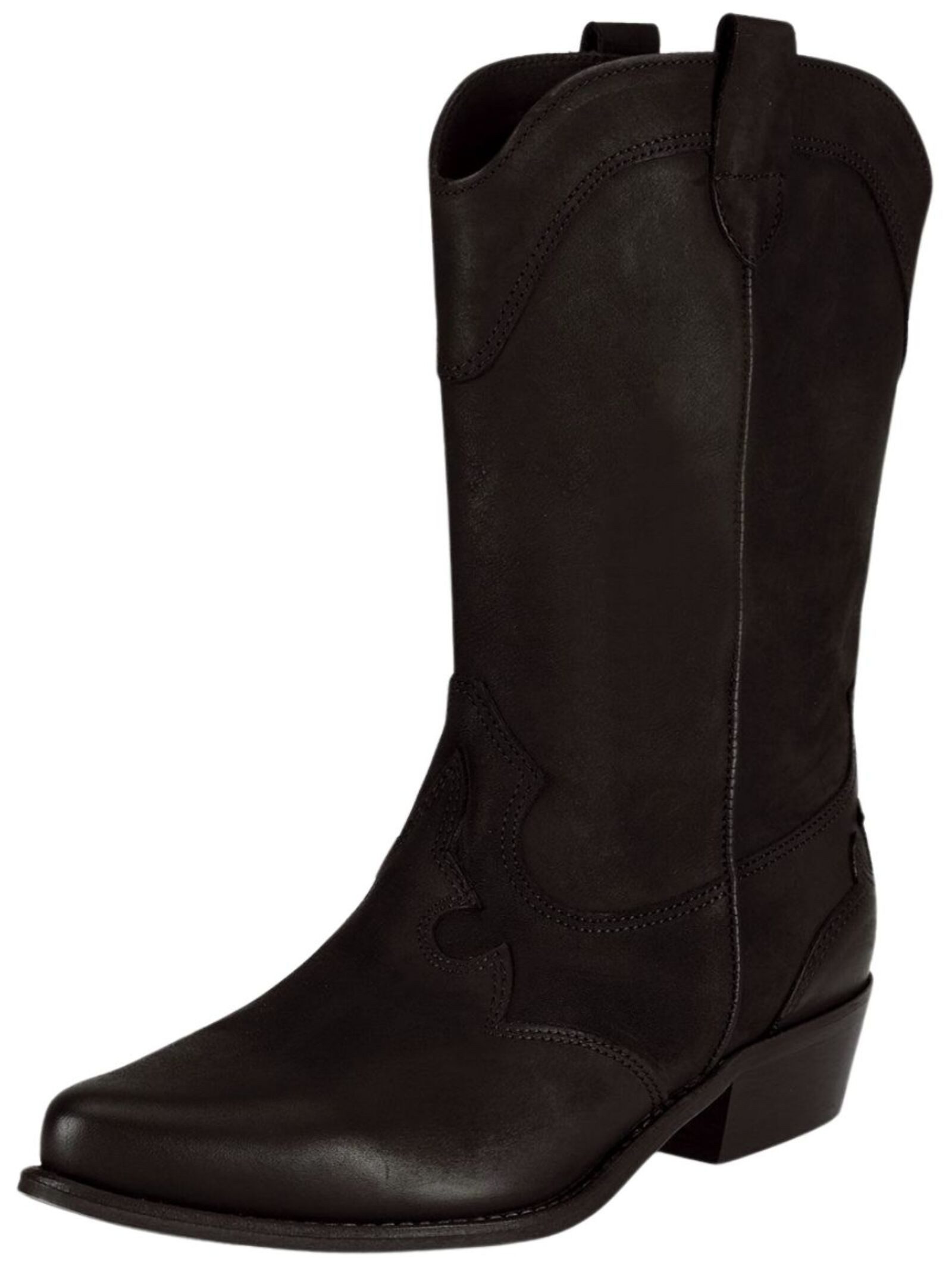 Felmini Wide Fit Stiefel Leder Stiefel günstig online kaufen