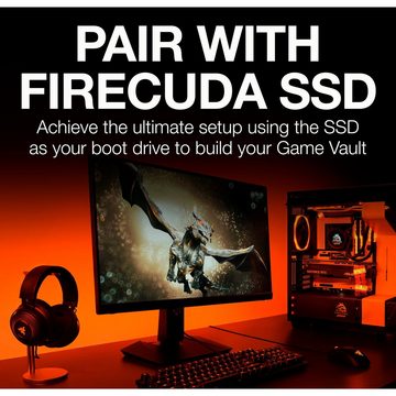 Seagate FireCuda HDD 4 TB interne HDD-Festplatte