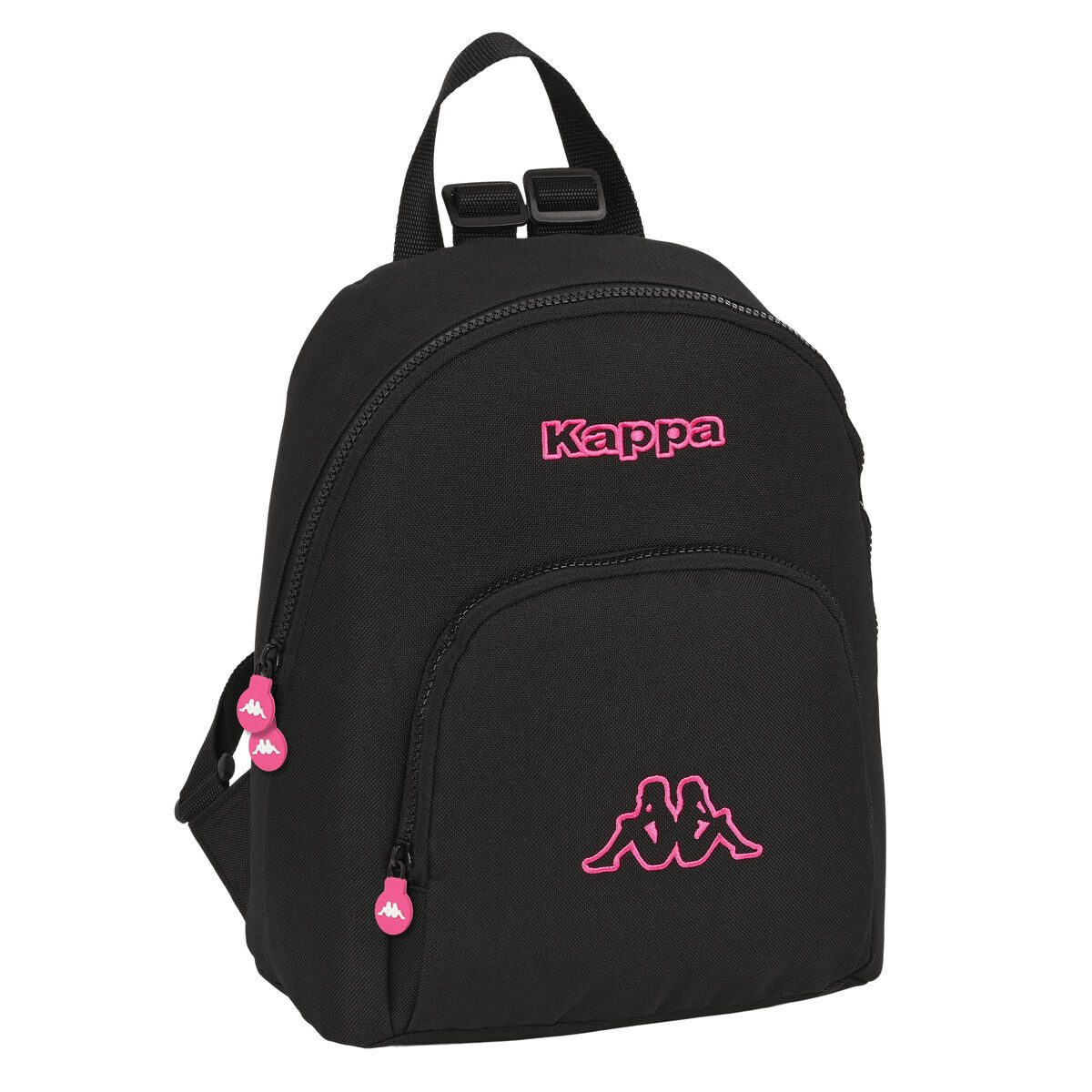 Kappa Rucksack Kappa Mini Rucksack Black and pink Schwarz 13 L