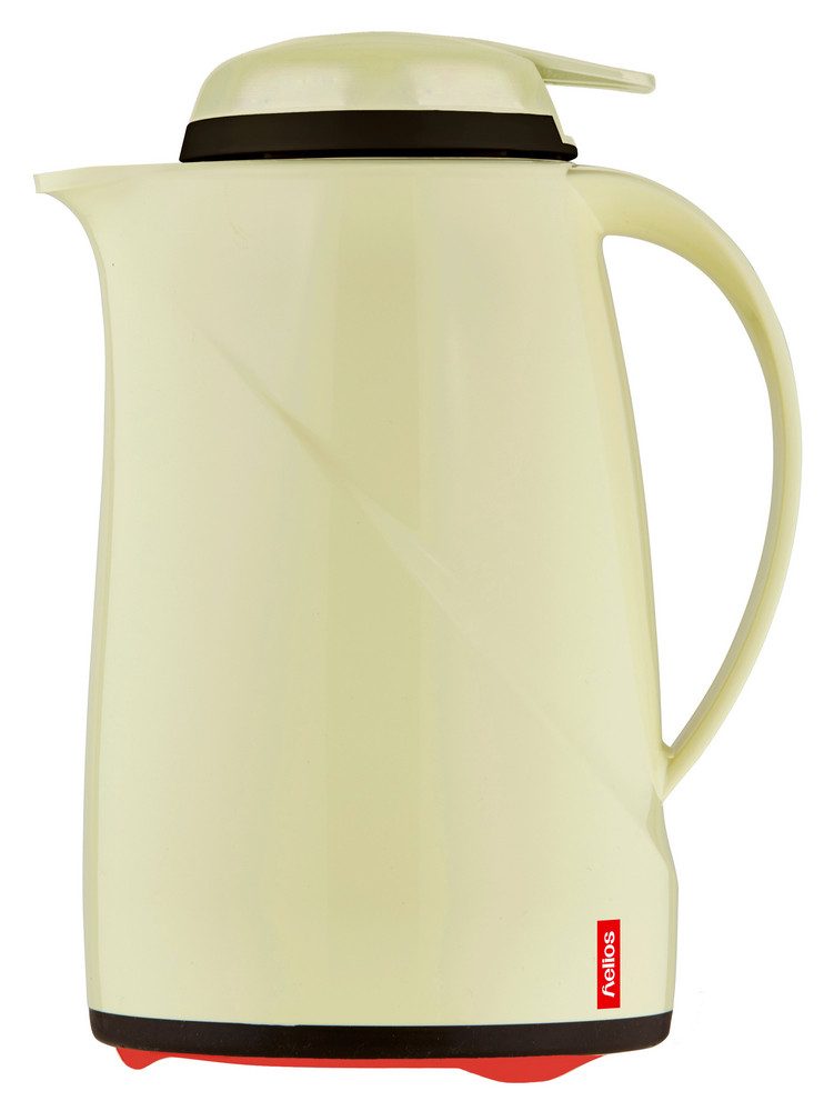 Helios Isolierkanne Wave Push, 0.6 l, mit praktischer Einhandbedienung