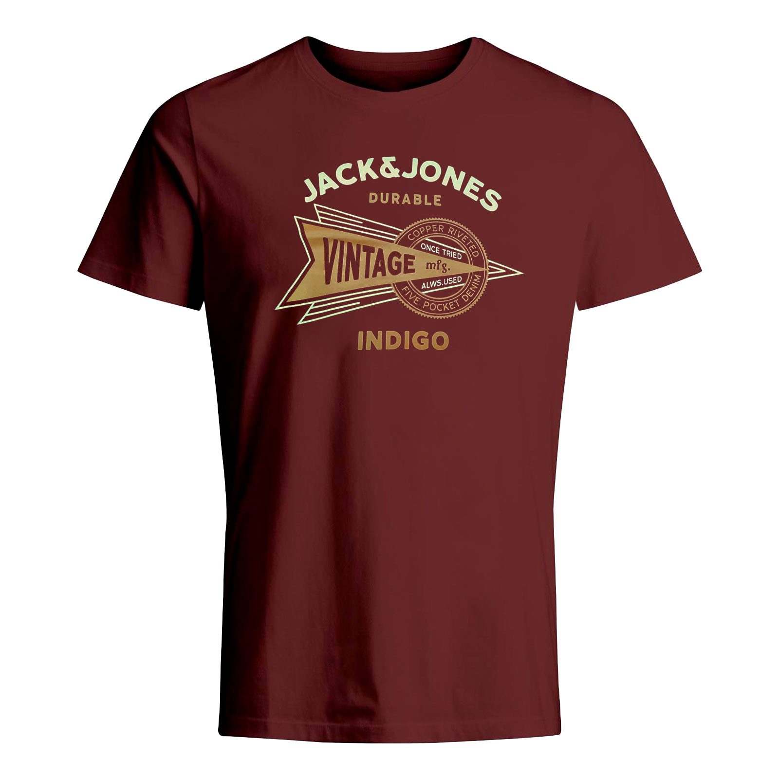 Jack & Jones Print-Shirt T-Shirt Crew günstig online kaufen