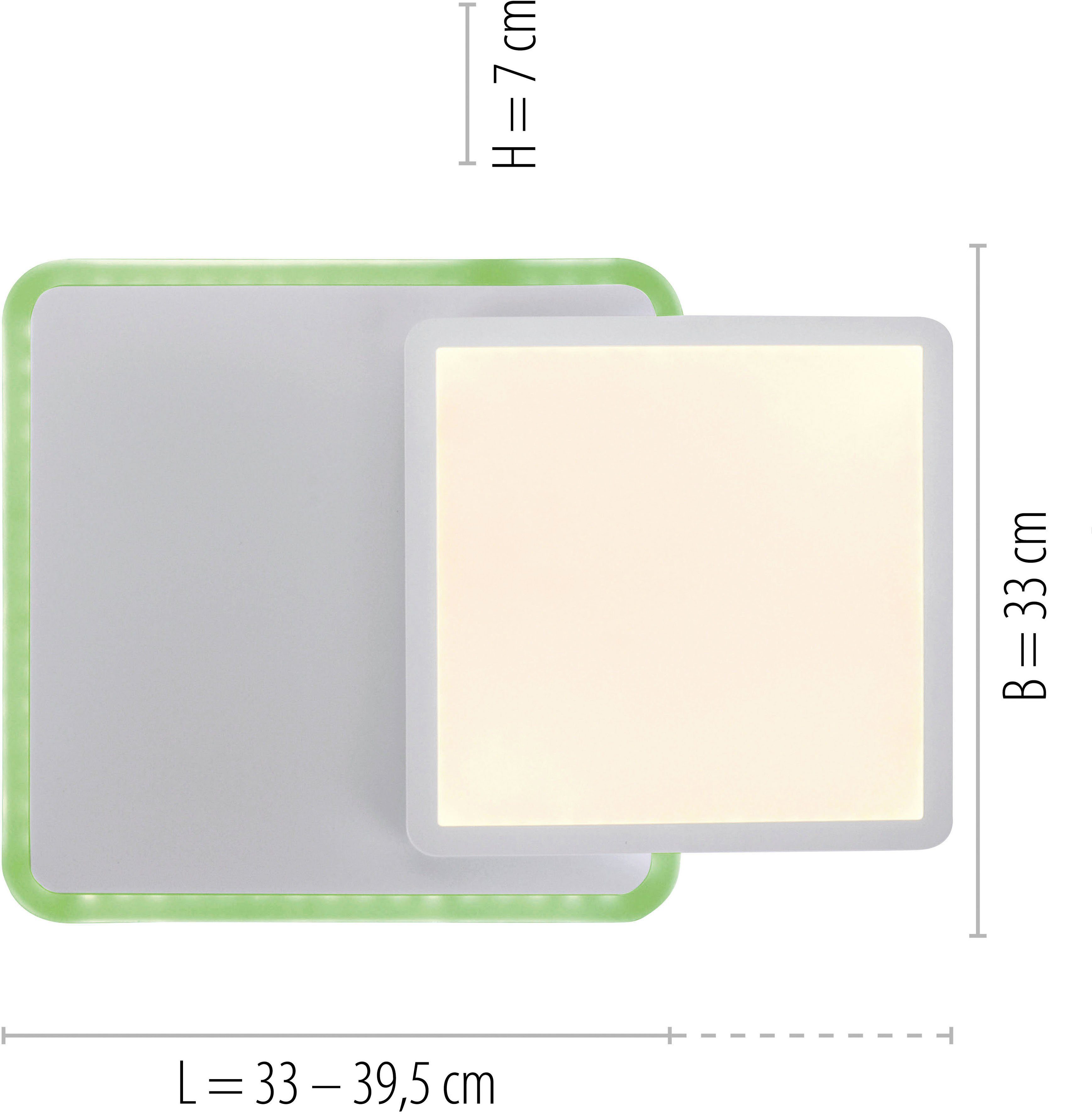 RGB, - CCT CCT-tunable LED Fernbedienung, Funk-Fernbedienung,Serienschalter vom Fernbedienung, Leuchten MADINA, integriert, Direkt über warmweiß Netz, Memory, kaltweiß, - über Deckenleuchte fest white,dimmbar nach über dimmbar Trennung