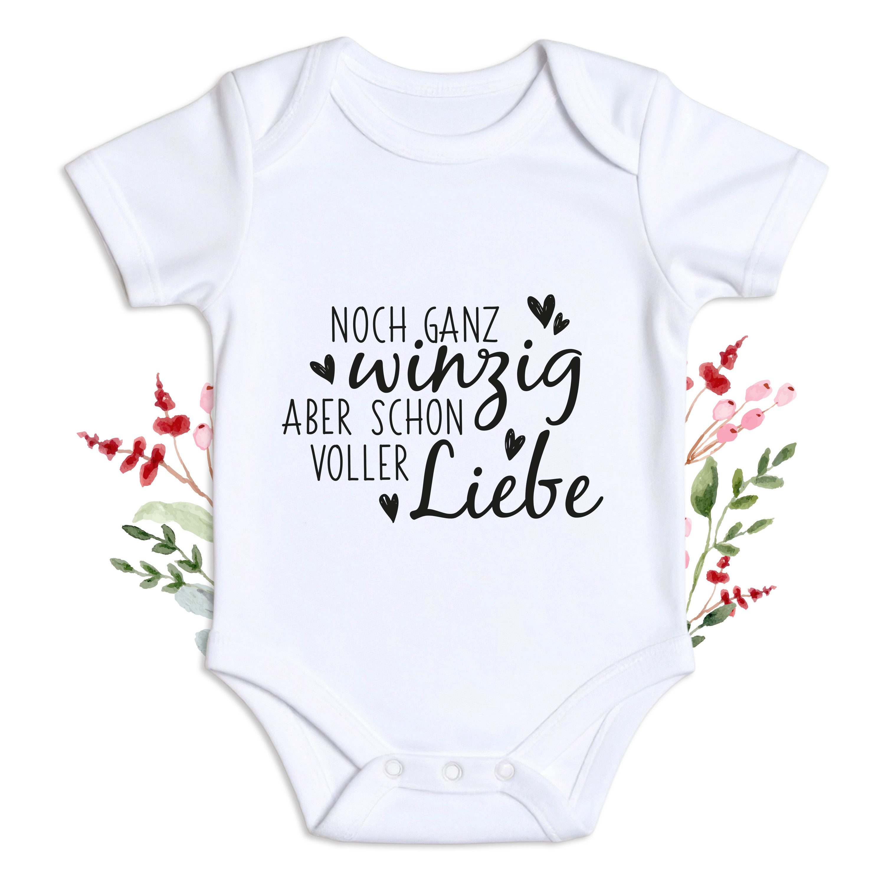 Amari Shirtbody Babybody zum Schwangerschaft verkünden für Oma und Opa