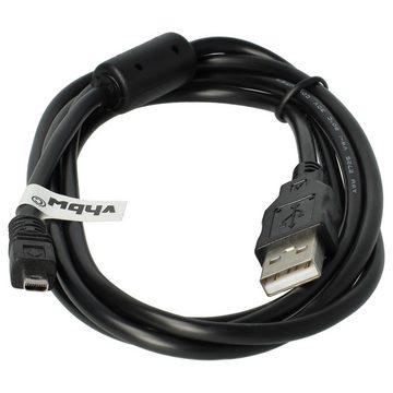 vhbw passend für Pentax Optio SV, S7, S5i, S60, S55, T10, S6, S5z USB-Kabel