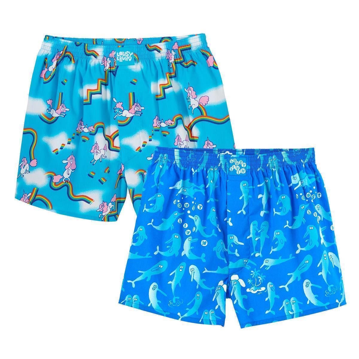 Boxershorts Sky Gym & Dolphin 2 Pack