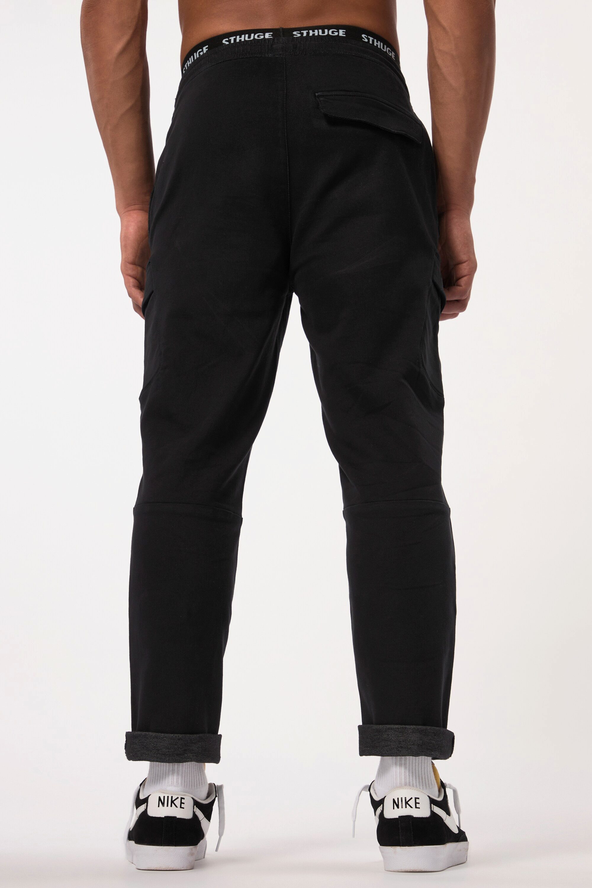STHUGE Schlupfhose Cargohose FLEXLASTIC® Elastikbund