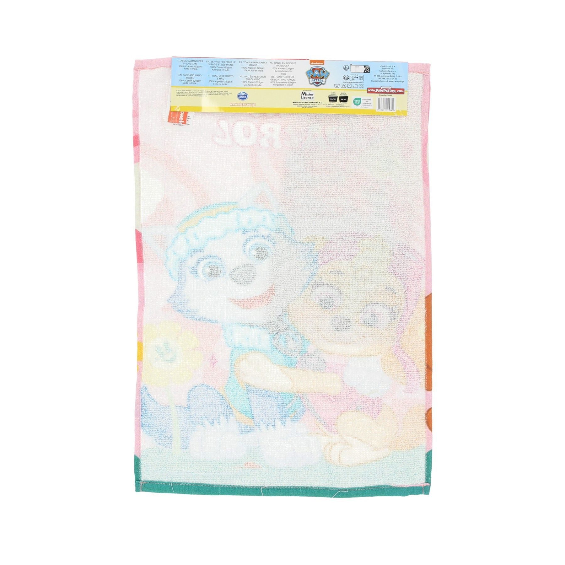 PAW PATROL Badetuch Paw Patrol Handtuch + Gesichtshandtuch Badeset Für Kind günstig online kaufen