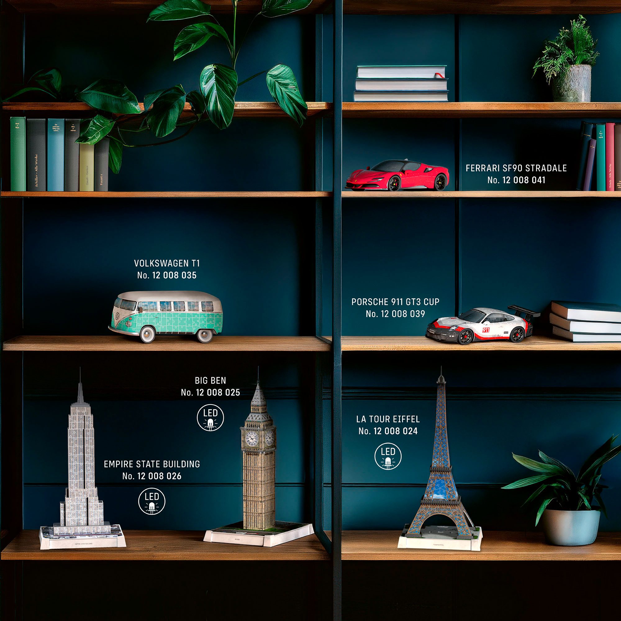 Ravensburger 3D-Puzzle Iconics: Buckingham Palace - mit Licht, 216 Puzzleteile, Made in Europe