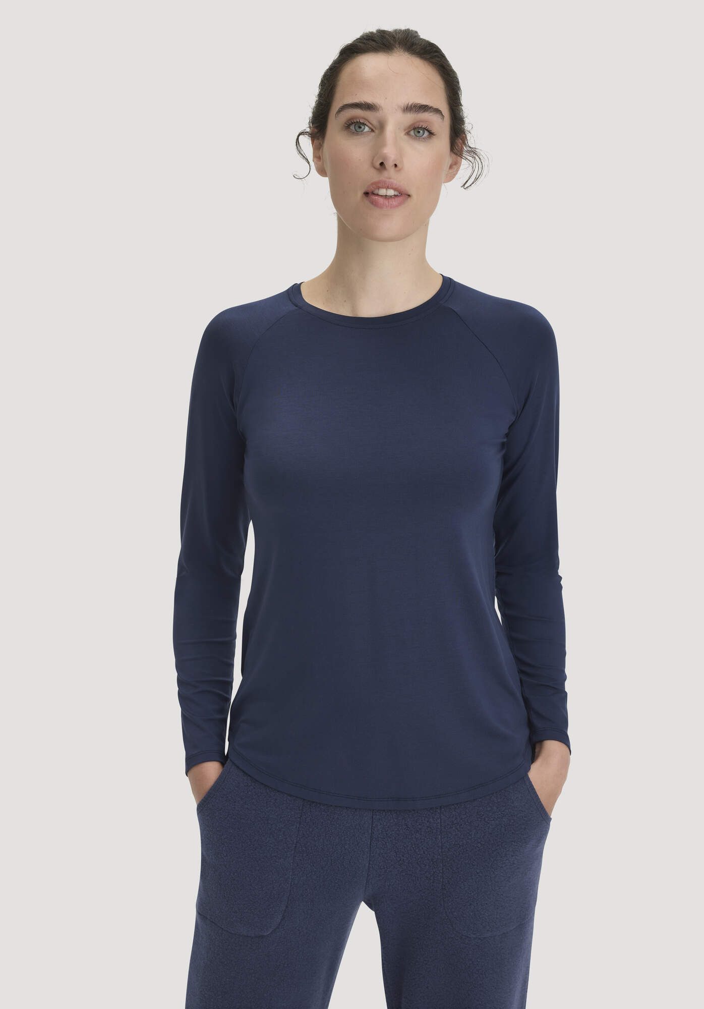 Hessnatur T-Shirt ACTIVE COMFORT aus TENCEL™ Lyocell (1-tlg)