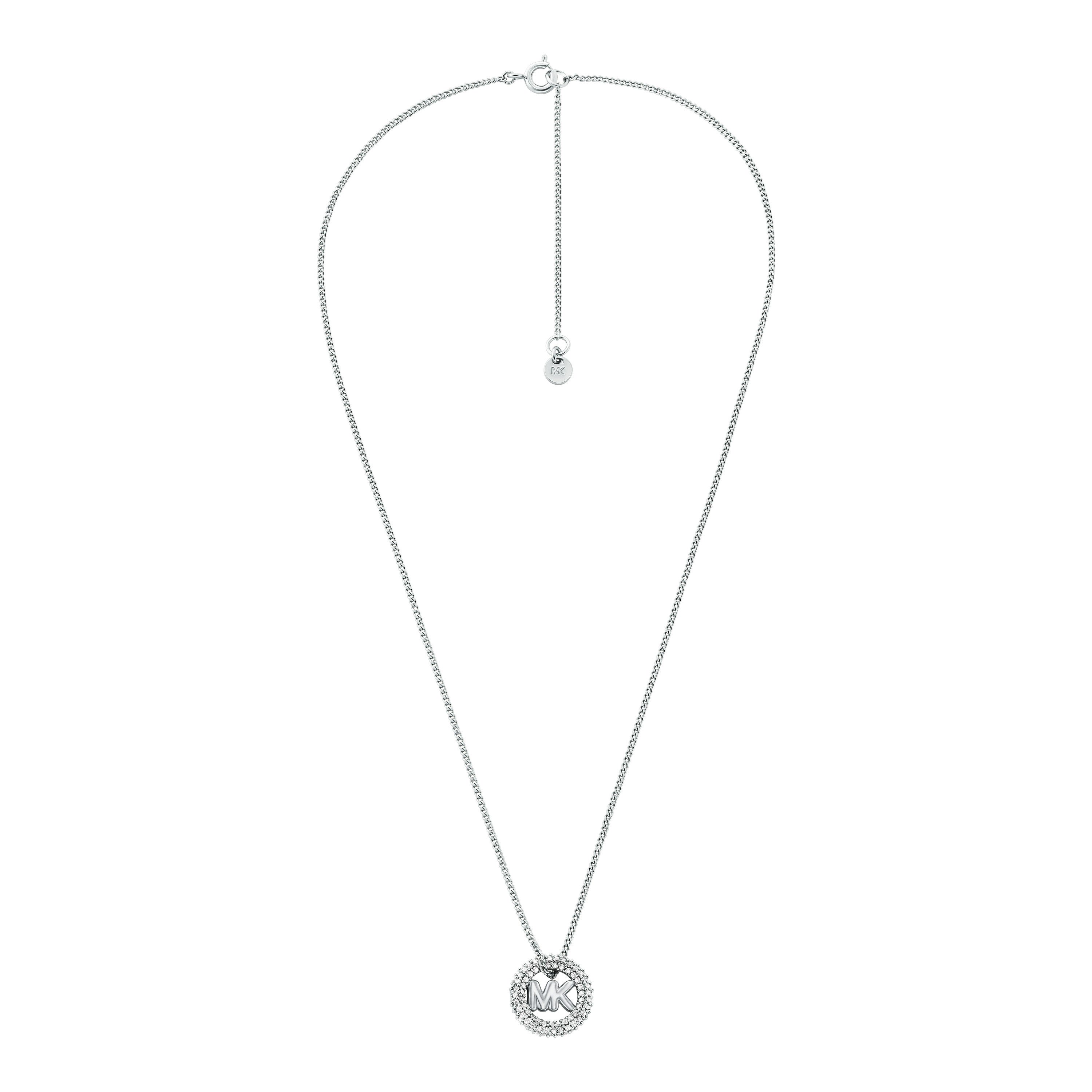 MICHAEL KORS Kette mit Anhänger Schmuck Geschenk Metall Halsschmuck PREMIUM, mit Zirkonia (synth)