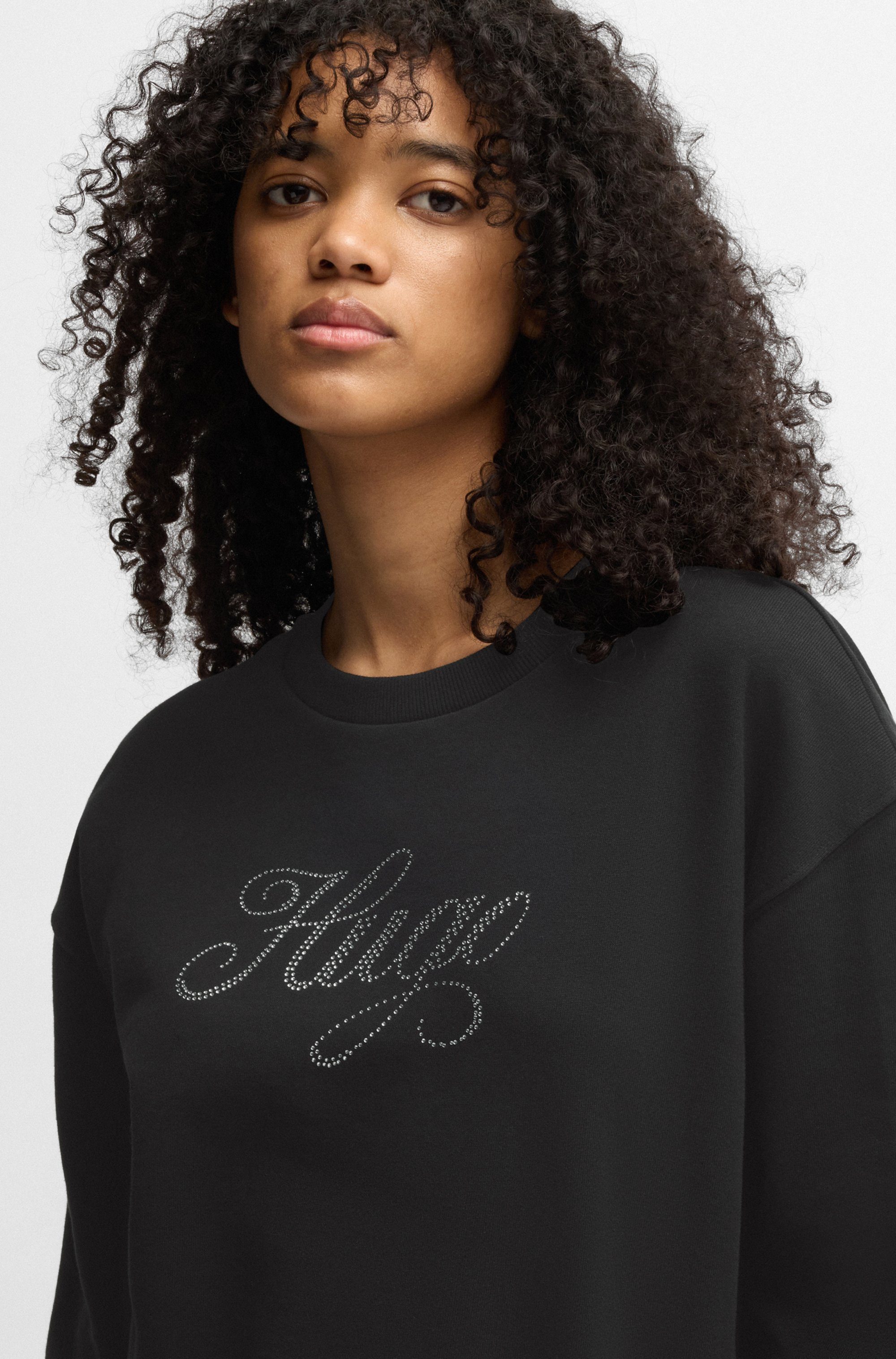 HUGO Blue Sweatshirt Oversized Crew mit günstig online kaufen