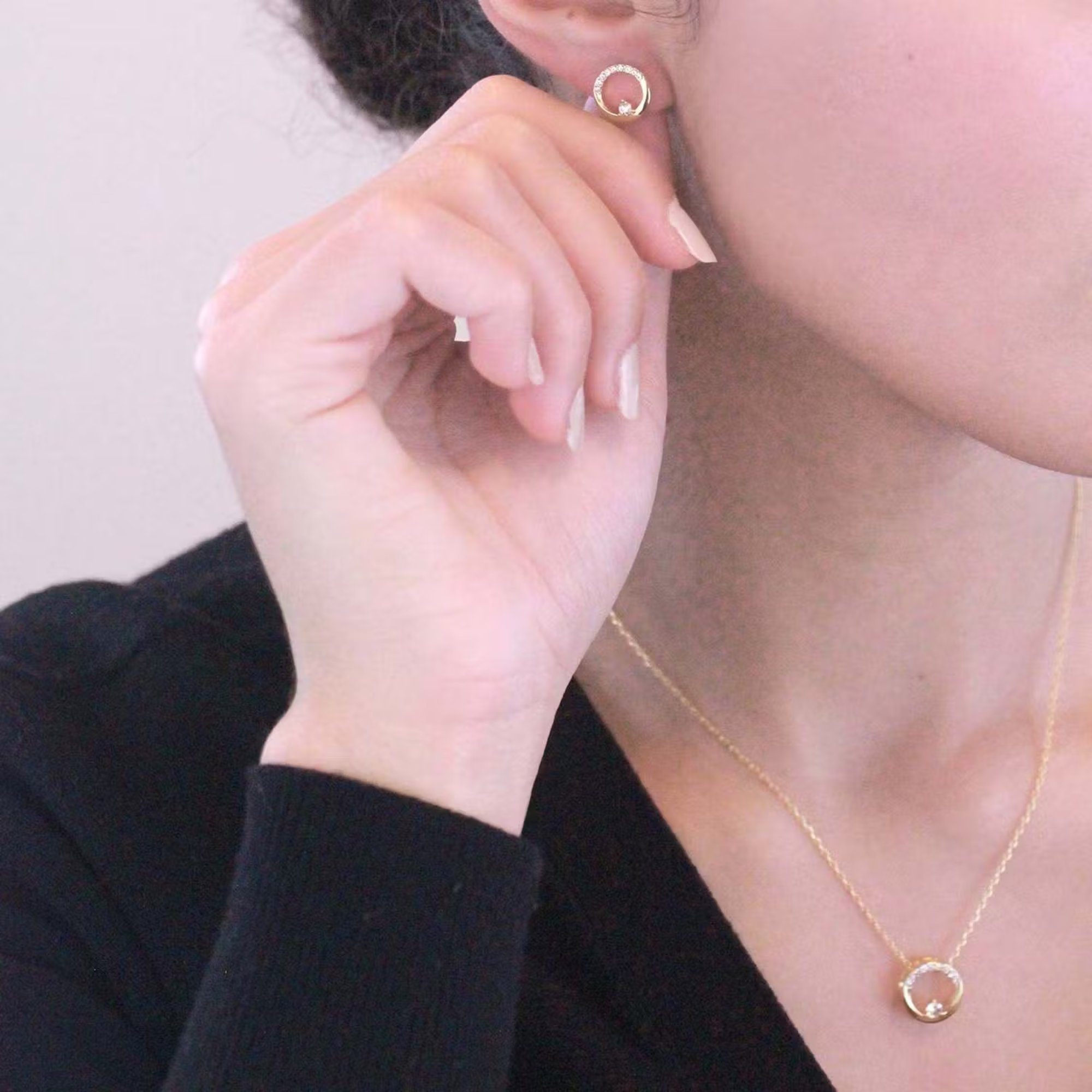 Ella Eisvogel Schmuckset Klarinen - Set : Halskette, Ohrringe & 30 Kristall günstig online kaufen