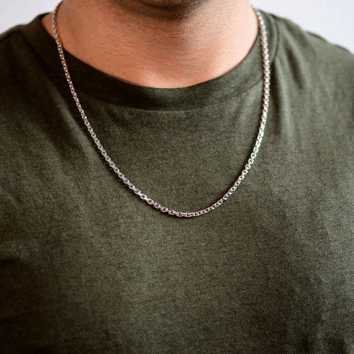 Materia Gliederkette Herren Ankerkette massiv 2,9mm günstig online kaufen
