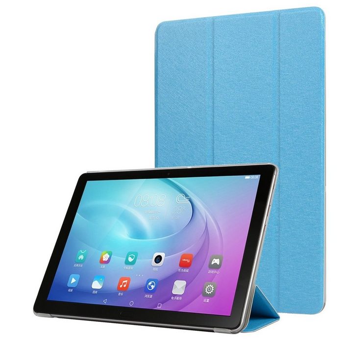 König Design Tablet-Hülle Samsung Galaxy Tab A7 Schutzhülle für Samsung Galaxy Tab A7 Tablethülle Schutztasche Cover Standfunktion Blau
