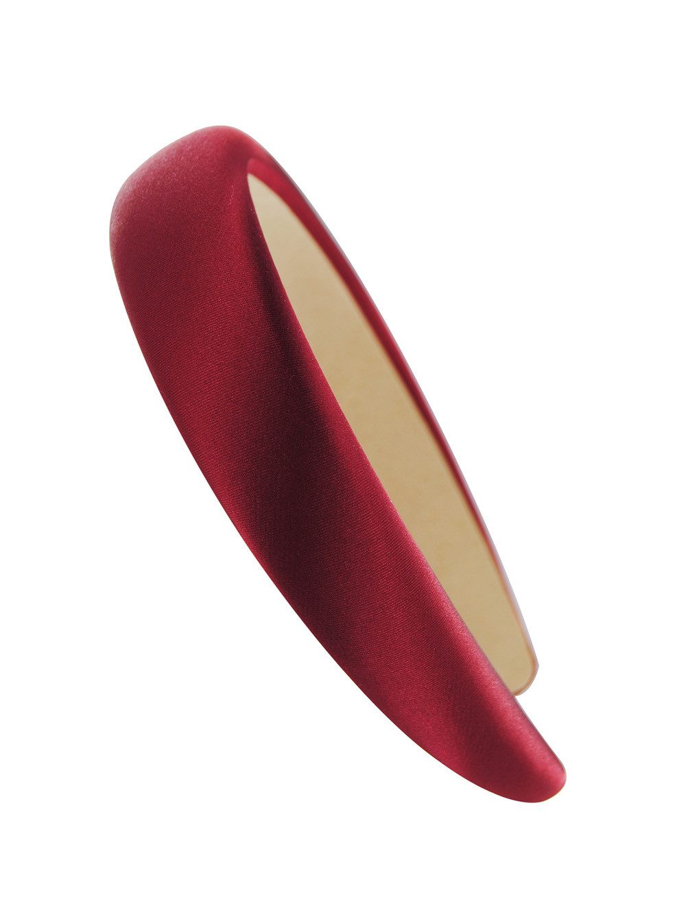 axy Haarreif Haarreif aus gepolstertem Seidenstoff in eleganten festlichen Farben, Vintage Damen Haarreifen Karneval Fasching Oktoberfest Brautjungfer