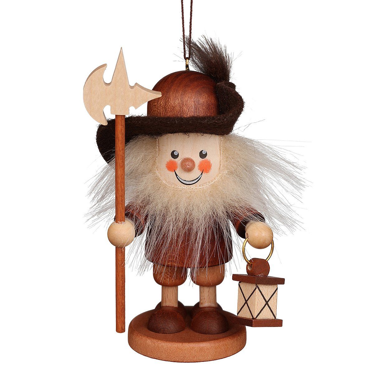 Christian Ulbricht Weihnachtsfigur Baumbehang Strolch Nachtwächter natur