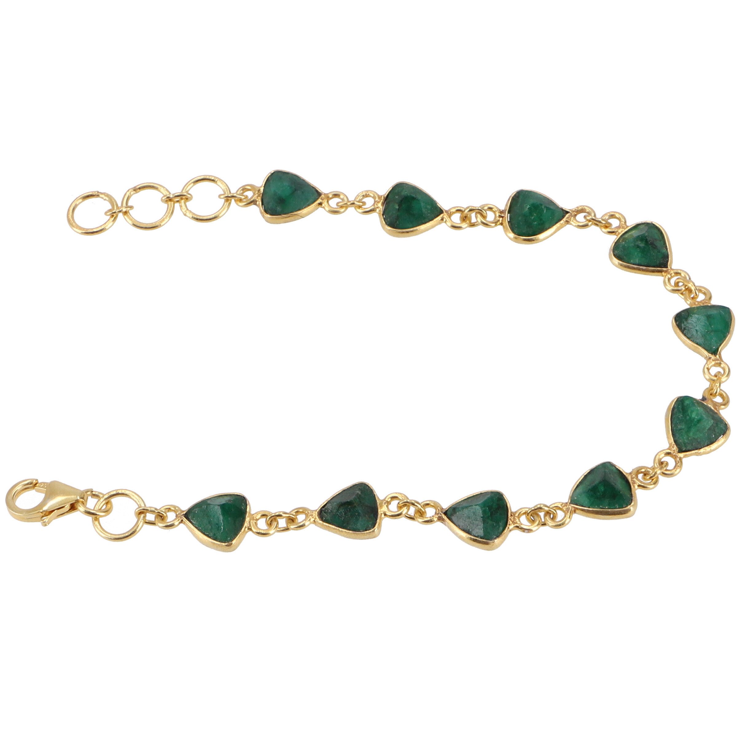 Guru-Shop Armreif Indisches Boho Armband, vergoldetes Armband aus..