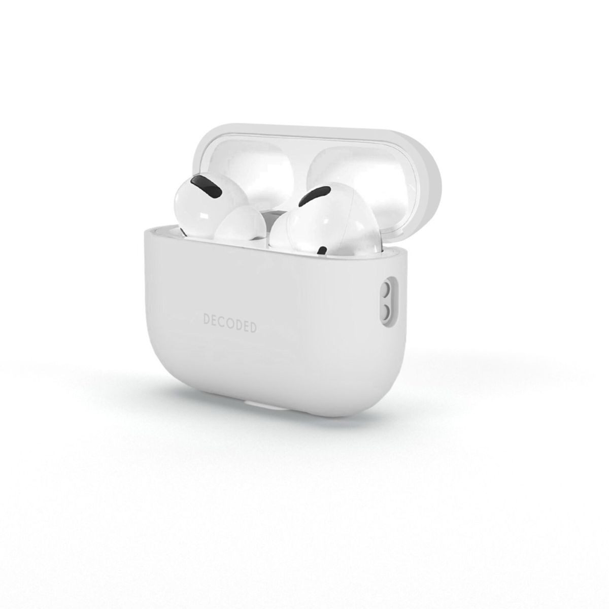 DECODED Smartphone-Hülle Silicone AirCase Pro for AirPods Pro 3 Grey
