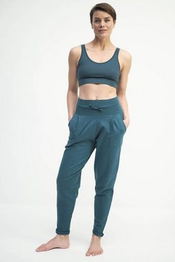 Kismet Yogastyle Trainingshose Damen Yogahose BALAIN PANT EMERALD MARL (1-tlg)