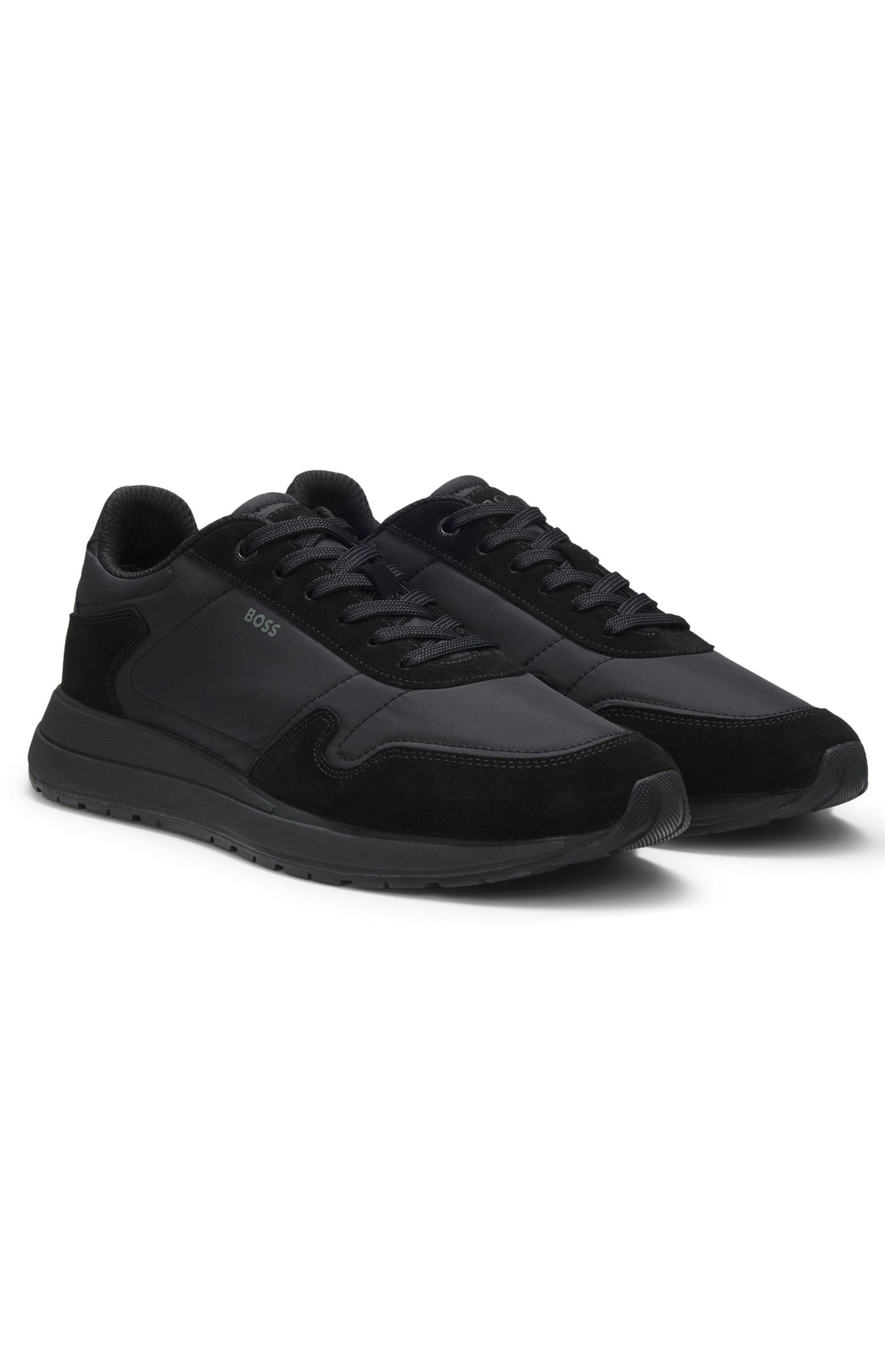 BOSS Vinston Sneaker Schnürschuh, Freizeitschuh, Halbschuh mit Profilsohle