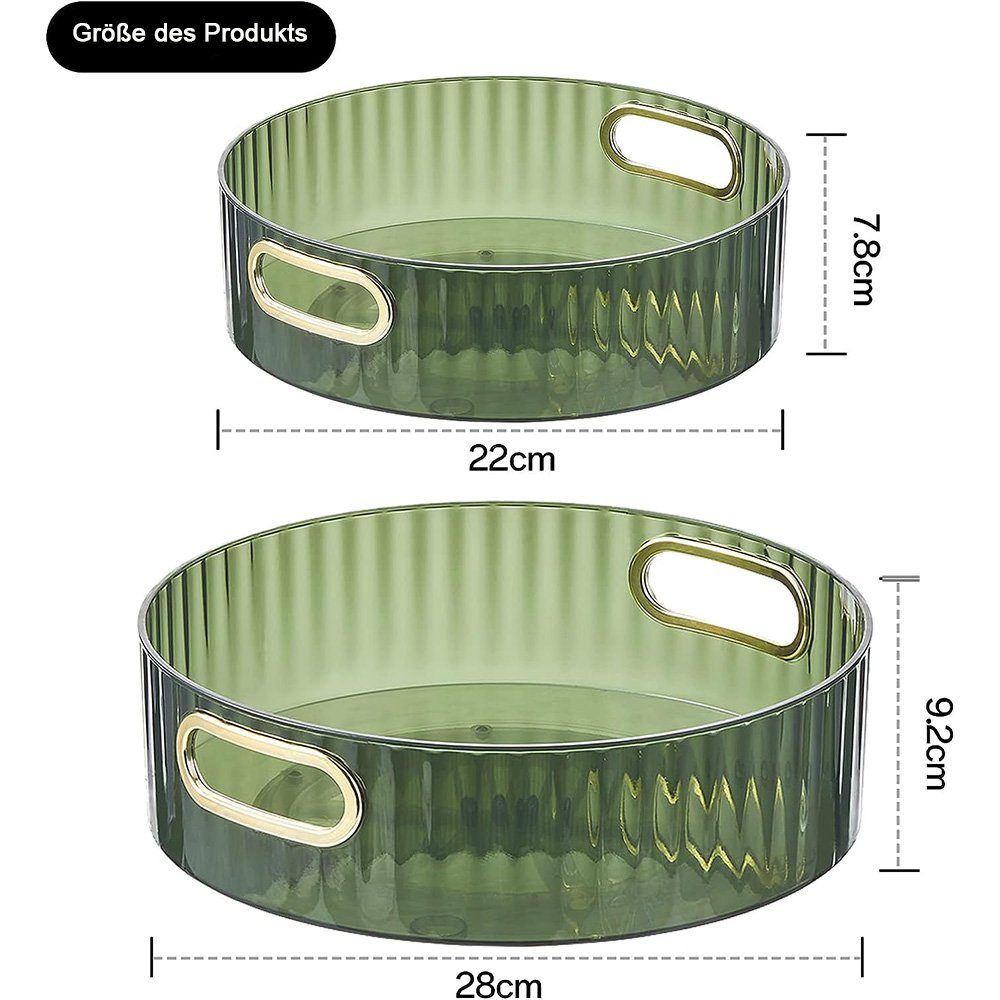NUODWELL Gewürzregal 2 Stücke Lazy Susan günstig online kaufen