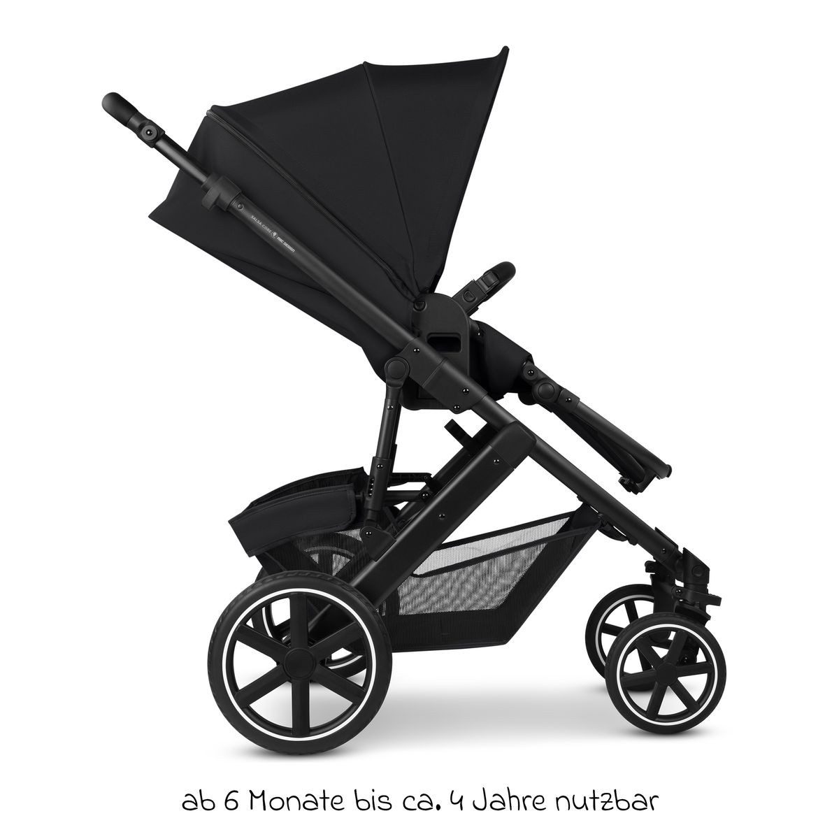 ABC Design Kombi-Kinderwagen Salsa Core - Ink, 3in1 Kinderwagen Buggy Set mit Babywanne, Babyschale Calla & Sportsitz