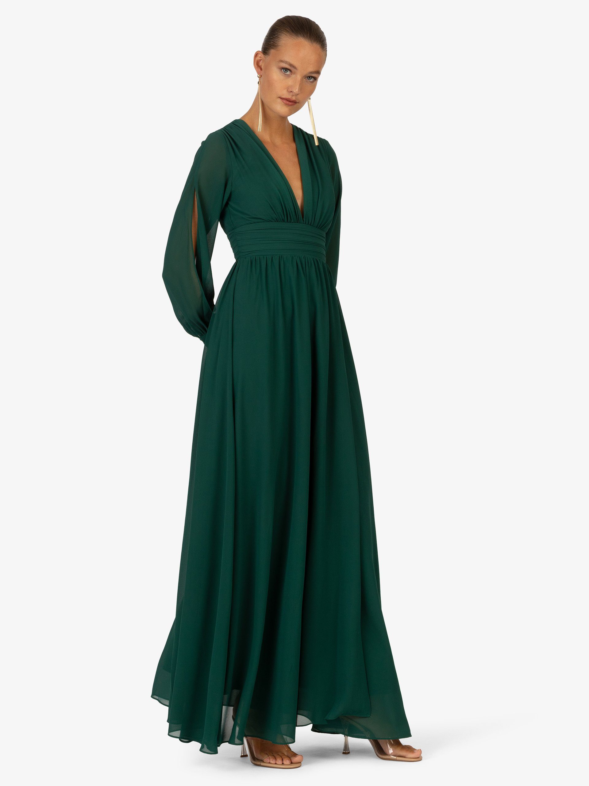 Kraimod Abendkleid Abendkleid mit geschlitzten lange Ärmeln günstig online kaufen