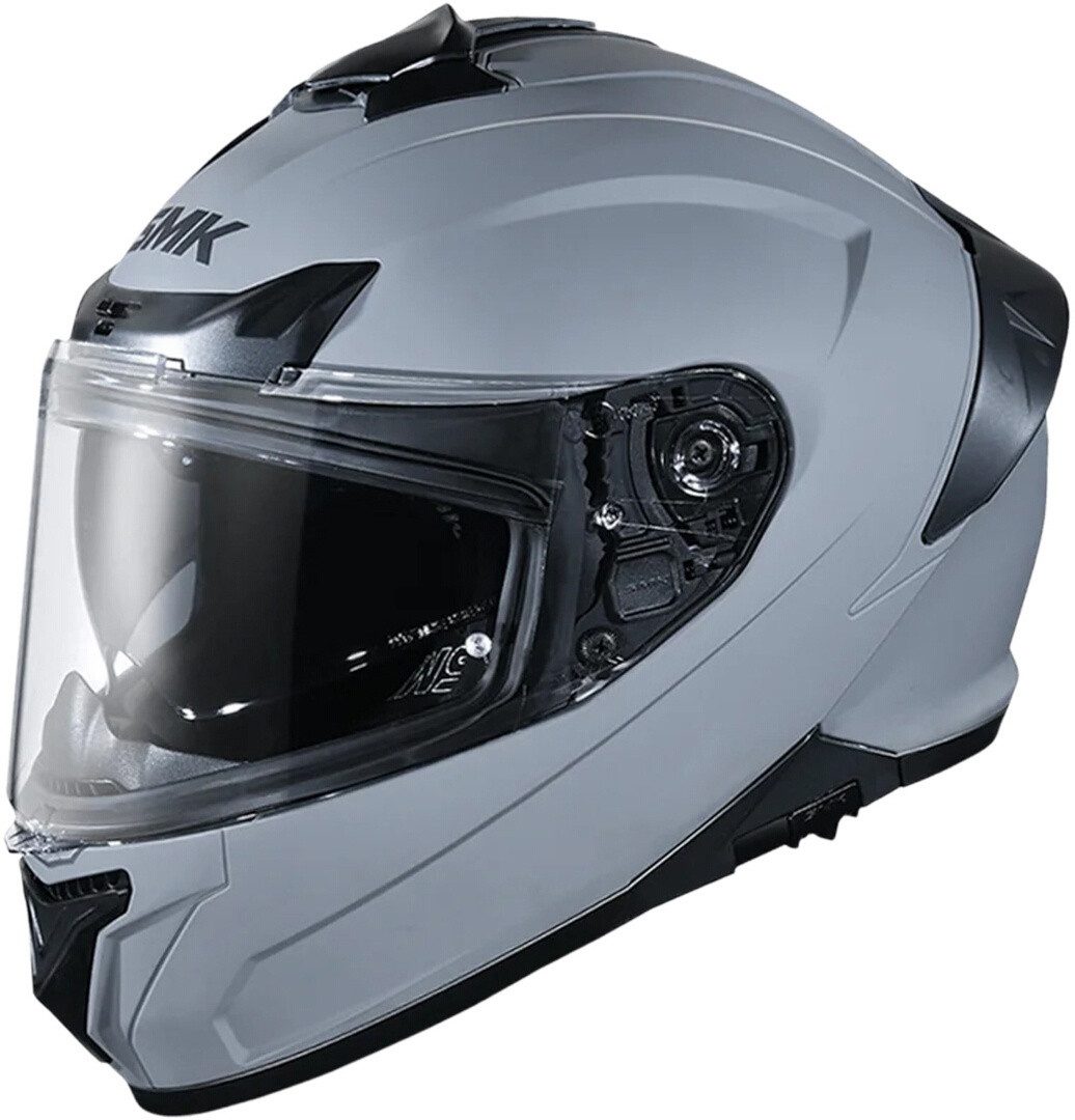 SMK Motorradhelm Typhoon 06 Helm, vorbereitet für Kommunikationssystem,integriertes Sonnenvisier